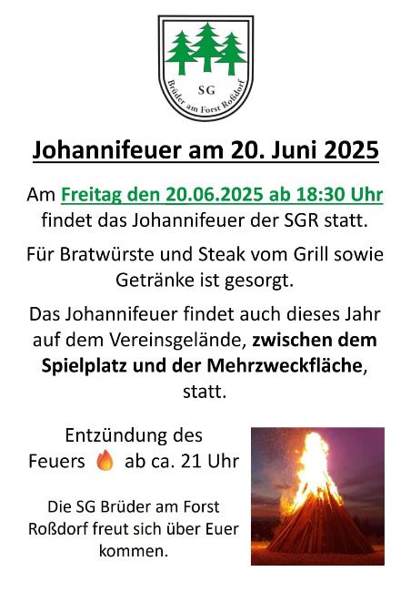 Copyright by SG Roßdorf am Forst Bild zum Eintrag (1122525-197)